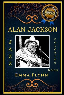 Book cover for Alan Jackson Jazz Coloring Book