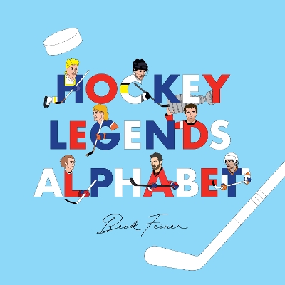 Book cover for Hockey Legends Alphabet