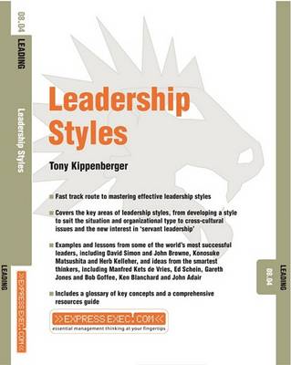 Book cover for Leadership Styles