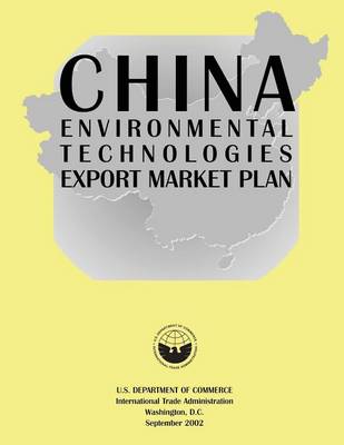 Book cover for China Environmental Technologies Export Market Plan