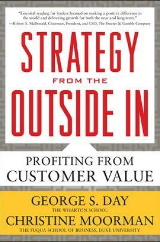 Cover of Strategy from the Outside in (Pb)