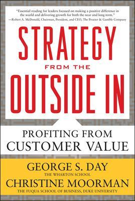 Book cover for Strategy from the Outside in (Pb)