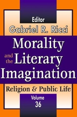 Cover of Morality and the Literary Imagination