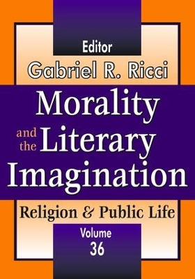 Cover of Morality and the Literary Imagination