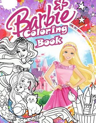 Book cover for Barbie Coloring Book