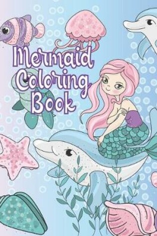 Cover of Mermaid Coloring Book