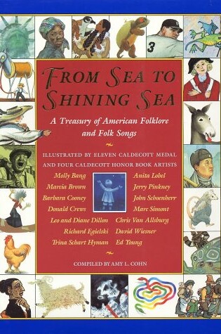 Cover of From Sea to Shining Sea; A Treasury of American Folklore and Folk Songs