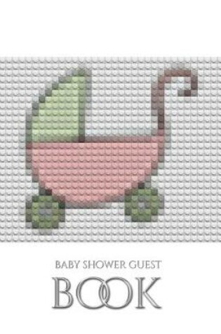 Cover of Baby Shower themed stroller blank page Guest Book