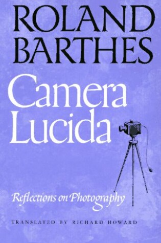 Cover of Camera Lucida