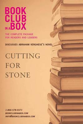 Book cover for Bookclub-In-A-Box Discusses Abraham Verghese's Novel, Cutting for Stone