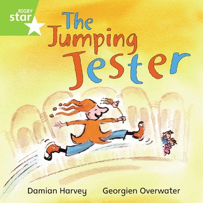 Book cover for Rigby Star Independent Green Reader 1 The Jumping Jester