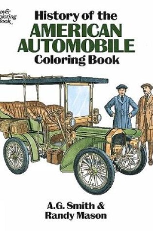 Cover of History of the American Automobile Coloring Book