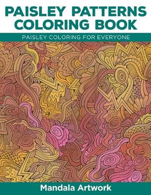 Book cover for Paisley Patterns Coloring Book