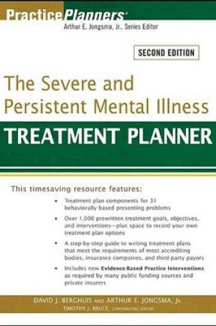 Cover of The Severe and Persistent Mental Illness Treatment Planner