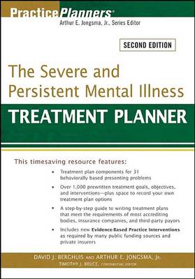 Cover of The Severe and Persistent Mental Illness Treatment Planner