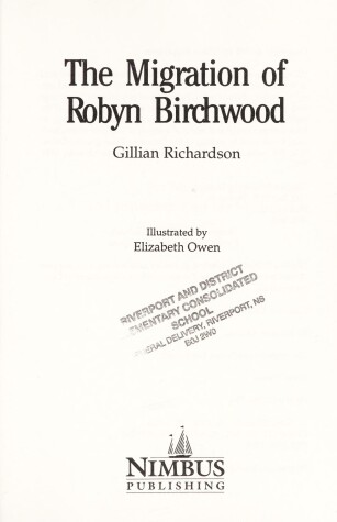 Book cover for Migration of Robin Birchwood