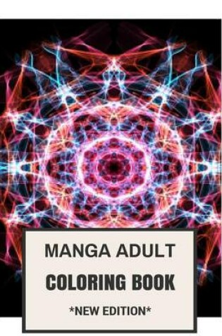 Cover of Manga Adult Coloring Book