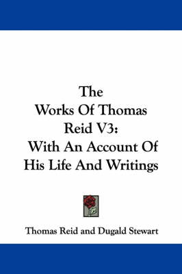 Book cover for The Works of Thomas Reid V3