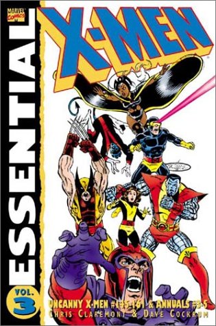 Book cover for Essential X-men