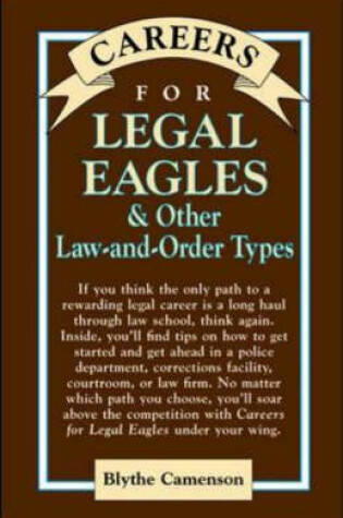 Cover of Legal Eagles & Other Law-and-Order Types