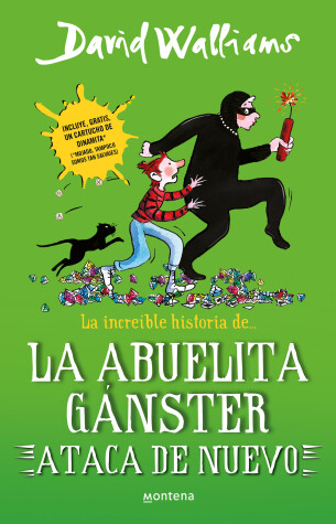 Book cover for La abuelita gánster ataca de nuevo / Gangsta Granny Strikes Again!
