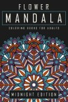 Book cover for Flower Mandala Coloring Books for Adults
