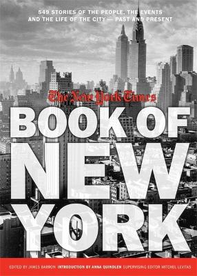 Book cover for New York Times Book Of New York