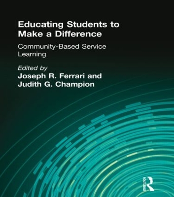 Book cover for Educating Students to Make a Difference