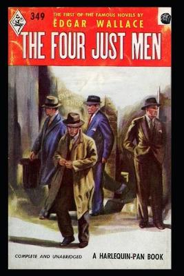 Book cover for The Four Just Men Original Edition(Annotated)