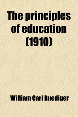 Book cover for The Principles of Education