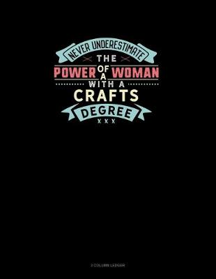Book cover for Never Underestimate The Power Of A Woman With A Crafts Degree
