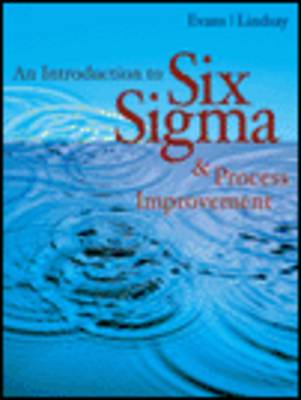 Book cover for An Introduction to Six Sigma and Process Improvement