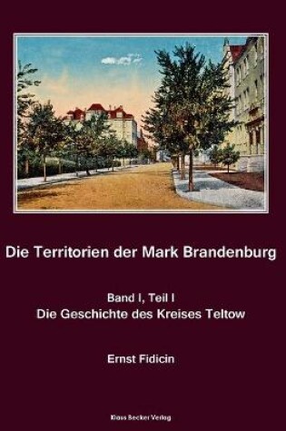 Cover of Territorien der Mark Brandenburg, Geschichte des Kreises Teltow