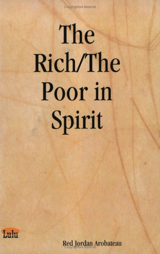 Book cover for The Rich/The Poor in Spirit