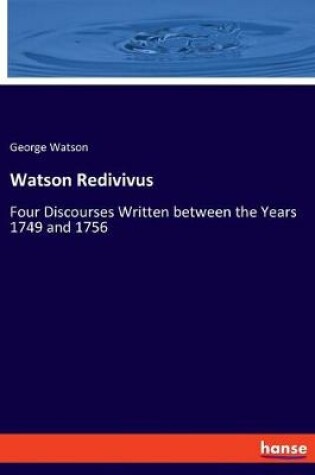 Cover of Watson Redivivus
