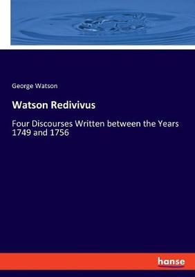 Book cover for Watson Redivivus