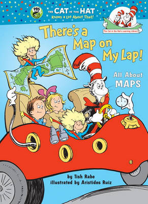 Book cover for There's a Map on My Lap!