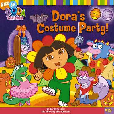 Book cover for Dora's Costume Party!