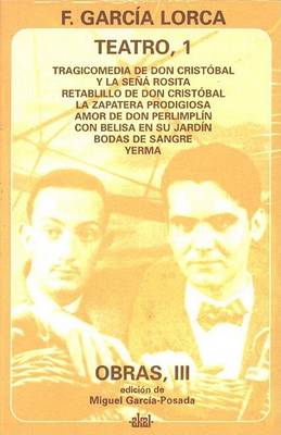 Book cover for Obras III, Teatro 1 Tragicomedia D. Cristobal