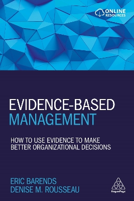 Book cover for Evidence-Based Management