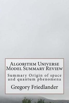 Book cover for Algorithm Universe Model Summary Review