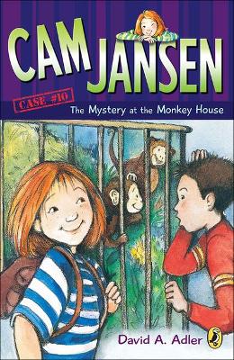 Book cover for CAM Jansen and the Mystery at the Monkeyhouse