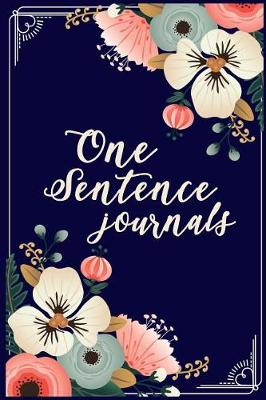 Cover of One Sentence Journals