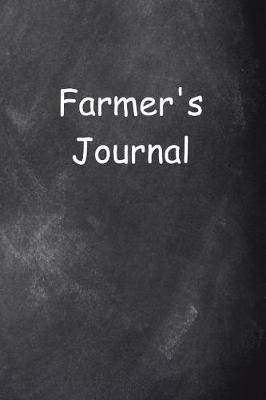 Cover of Farmer's Journal Chalkboard Design