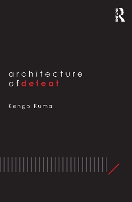 Book cover for Architecture of Defeat