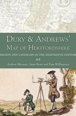 Cover of Dury and Andrews’ Map of Hertfordshire