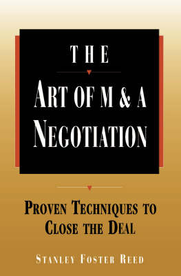 Book cover for The Art of M and A Negotiation