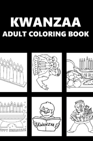 Cover of Kwanzaa Adult Coloring Book