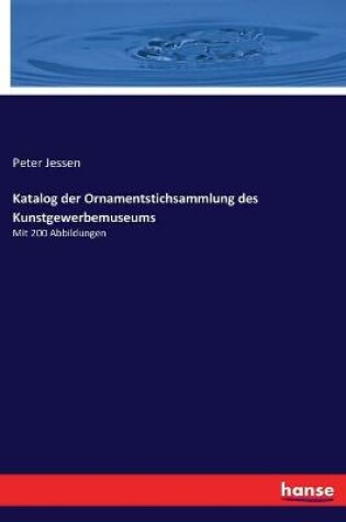 Cover of Katalog der Ornamentstichsammlung des Kunstgewerbemuseums