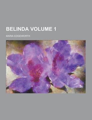 Book cover for Belinda Volume 1